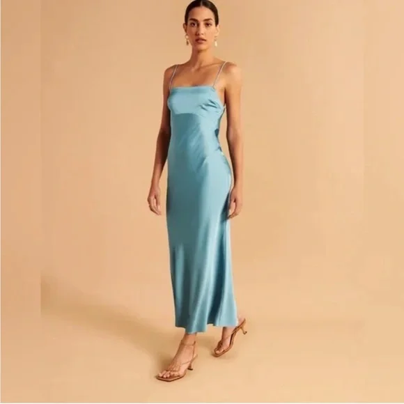 Abercrombie Cowl Back Slip Dress - Picture 5 of 10